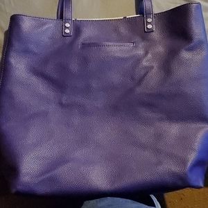 Thirty One large tote bag with matching makeup bag